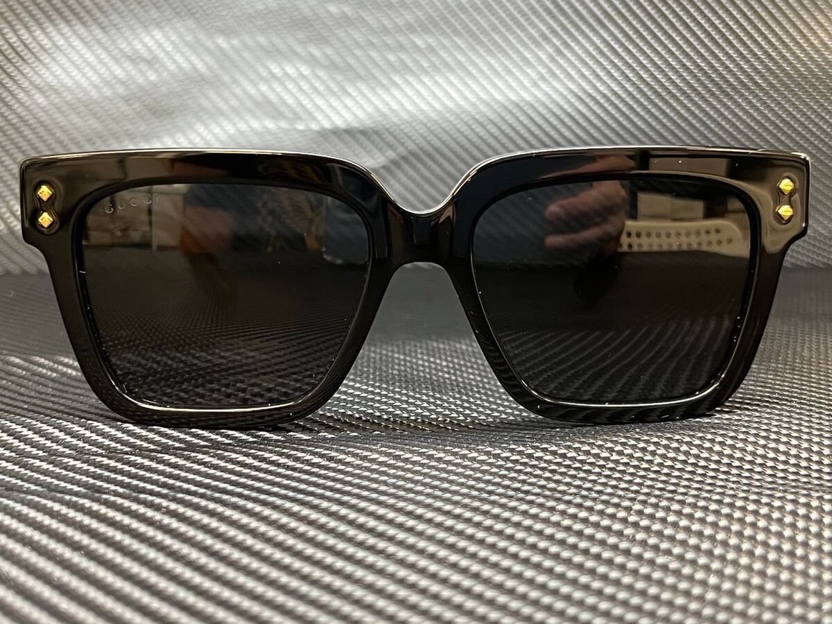 GUCCI GG1084S 001 Black Square 54 mm Men's Sunglasses GUCCI GG1084S 001 Black Square 54 mm Men's Sunglasses