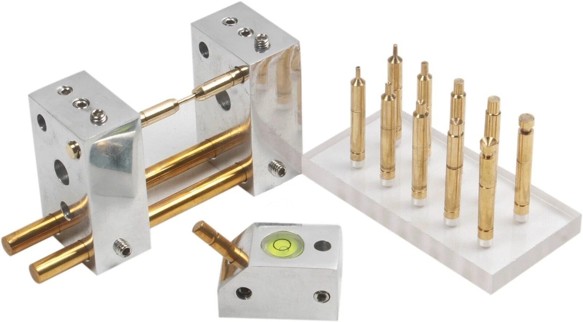 22-Piece Gem Faceting Transfer Jig Kit 4-14mm | Lapidary Dop