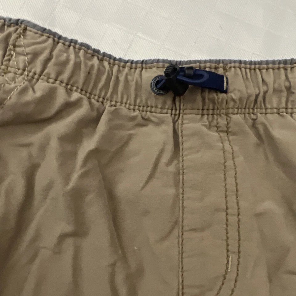 Pantalones cortos Union Bay beige para niños talla 6 bolsillos elásticos en la cintura Foto 4 de 4