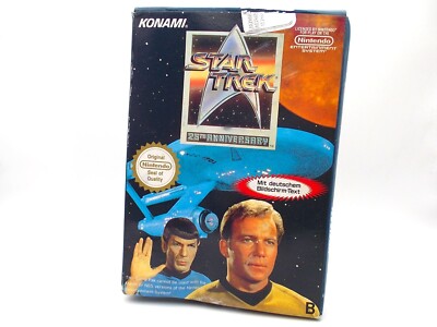 Star Trek 25th Anniversary - NES Nintendo - in OVP Box