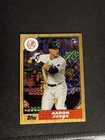 2017 Topps 1987 Retro Mojo Design Promo 87-AJ Aaron Judge Rookie Card RC Yankees