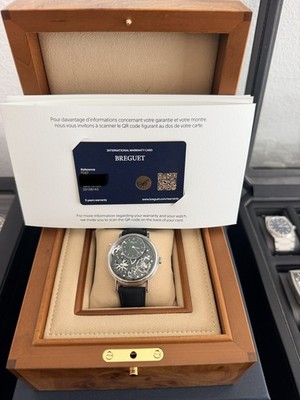 2026 Breguet Tradition Platinum GMT 40mm 7067BR/G1/9W6 | Full Set, Box & Papers