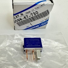 Mazda 2 CX3 CX-30 CX-50 1x Blue Electric Relay Fuse Defogger Genuine D09W67730
