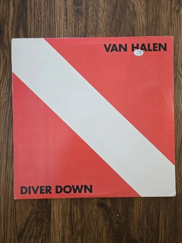 Vintage 1982 Van Halen LP Record Album Diver Down BSK3677