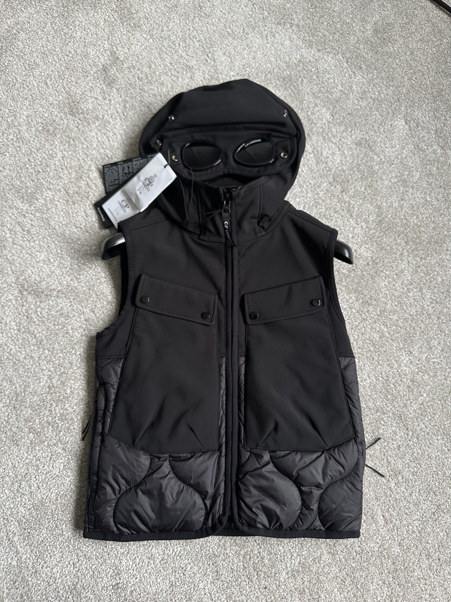 Company Junior Shell-R mixed goggle vest gilet black age