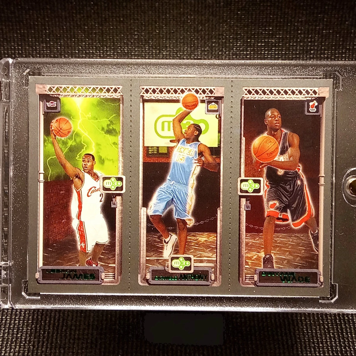 2003-04 Topps Rookie Matrix - Carmelo Anthony/LeBron James/Dwyane