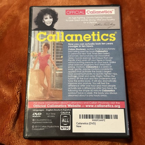 Callanetics von Callan Pinckney 10 Jahre jünger in 10 Stunden DVD 1986 GUT - Bild 2 von 3