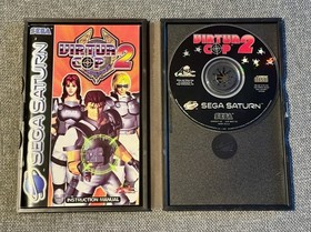 Virtua Cop 2 Sega Saturn Game - Complete With Manual
