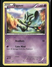 Elgyem #54/101 2011 Black & White - Noble Victories LP Pokemon TCG Basic/Common