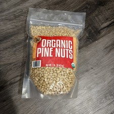 Organic Pine Nuts, 1 lb sealed bag
