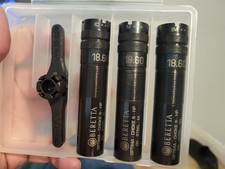 Beretta Optima-choke Hp Black Extended 12 Ga Set Of 3 Hard Case Tool