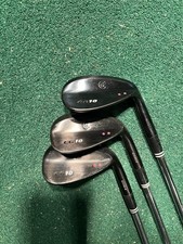 Cleveland CG10 Black Pearl Wedge Set 52/56/60 True Temper Dynamic Gold Mens RH
