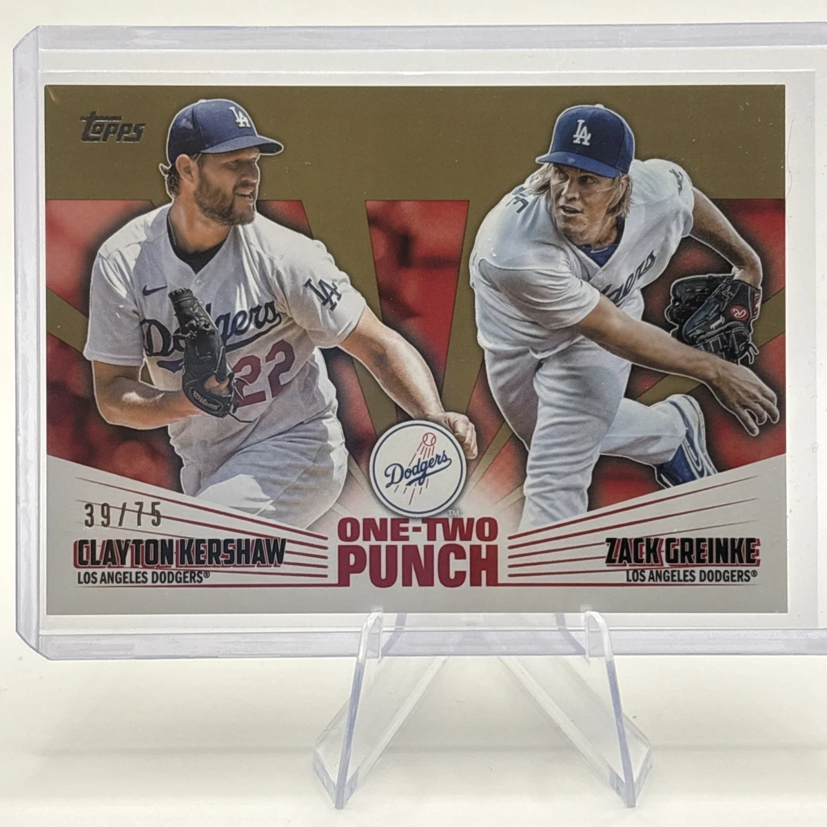 Clayton Kershaw Serial Numbered Baseball Sports Trading Cards for
