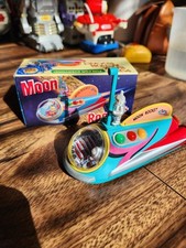 Masudaya Moon Rocket 1997 Reproduction - Pull Back Feature