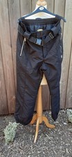 Krakatau Padded Ski Trousers Salopettes Size M Black Charity Sale