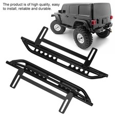 B-For Axial SCX10 II 90046 Crawler 1/10 RC Car Metal Side Step Board Footboard