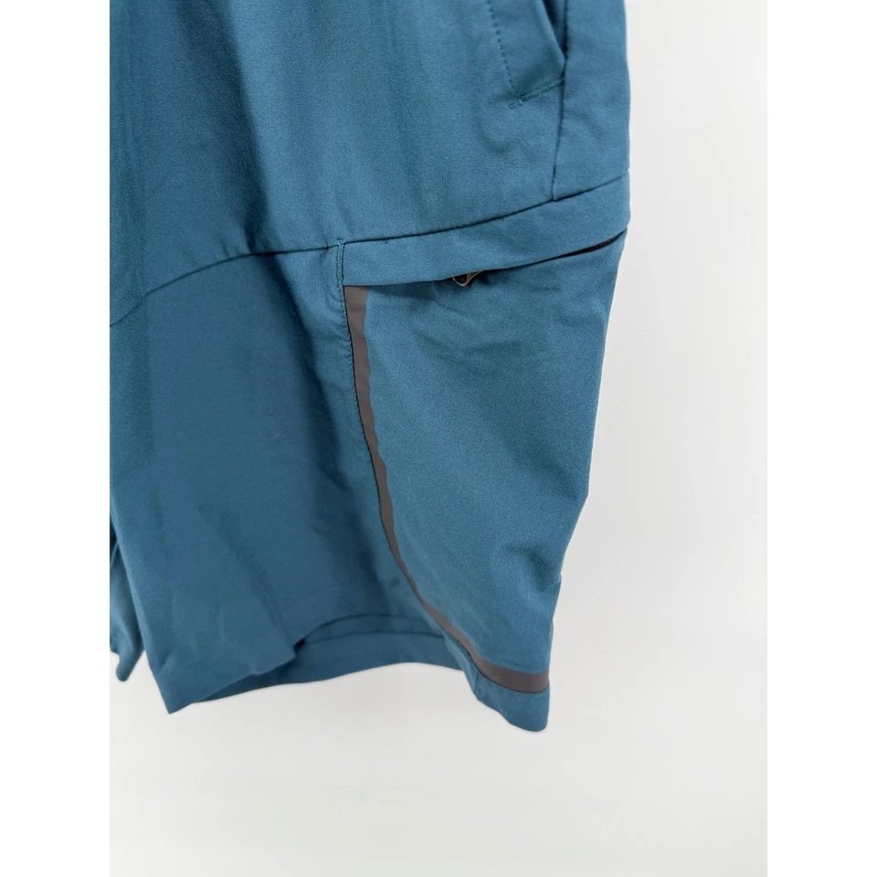 Lote de 2 Pantalones Cortos de Carga Under Armour Sportstyle Elite Para Hombre Verde Azulado y Gris Talla XL Foto 4 de 4