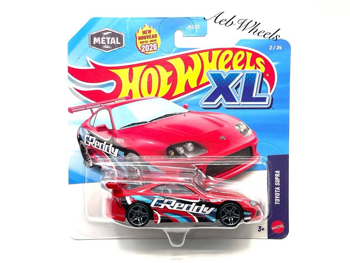 2026 Hot Wheels XL Toyota Supra GReddy (red) 1:43 Scale | eBay