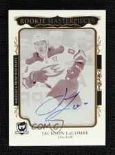 2024 UD The Cup Rookie Masterpiece Printing Plate 1/1 Jackson LaCombe Auto