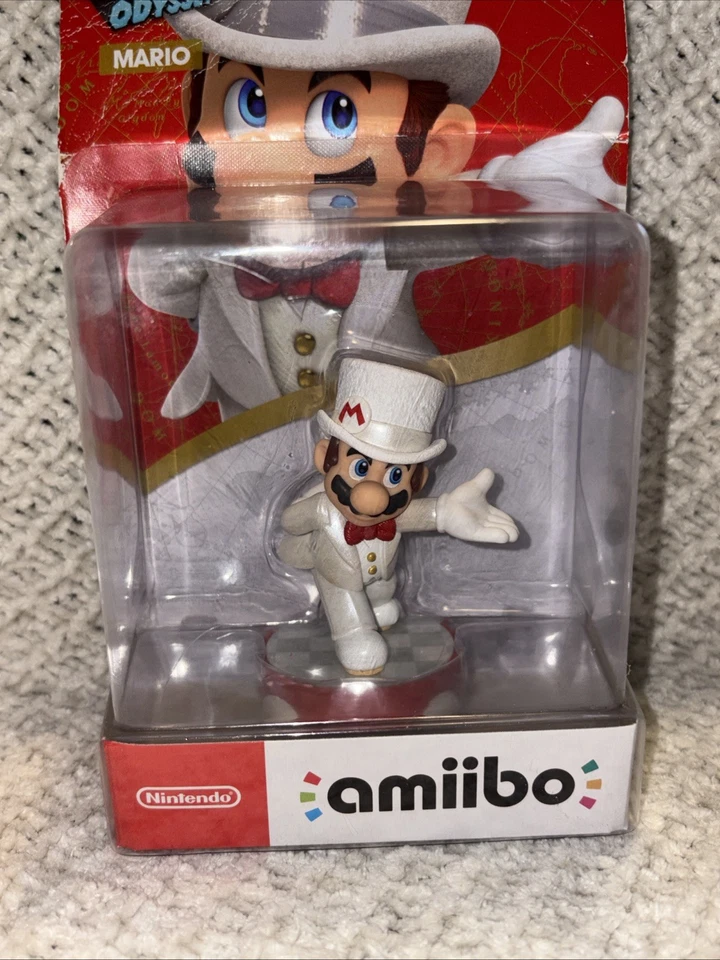 Nintendo Super Mario Odyssey Wedding Mario Amiibo - Изображение 4 из 4