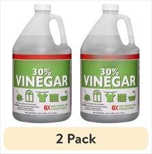 30% Concentrated Vinegar, Multi-Purpose, Home & Outdoor, 1 Gallon, 2 Pack