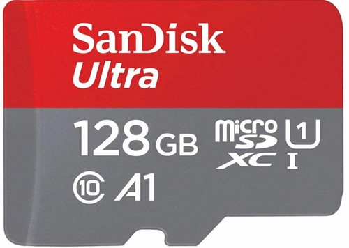 SanDisk Ultra Micro SD 128GB Class 10 SDHC SDXC Memory Card & Adapter
