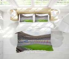 Image of 3D Stadium Bayern Munich Quilt Cover Set Bedding Sets Pillowcases