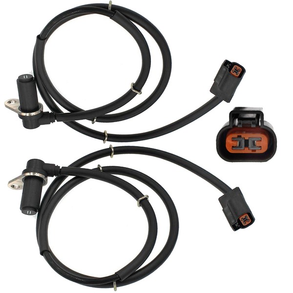 2X ABS Radsensor Vorne Rechts Links FüR Mitsubishi Pajero 3 2000-2007-image
