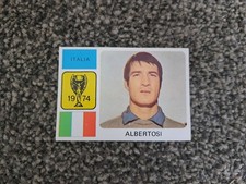 Monty Gum 1974 WM Fußball Albertosi - Italien Aufkleber Top Zustand