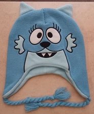 YO GABBA GABBA Toodee Beanie Youth ONE SIZE Kids Winter Hat Toque Laplander C10