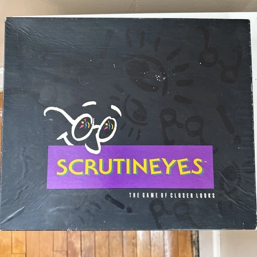 Scrutineyes Game of Closer Looks - Vintage 1992 Hersch Mattel-Complete No Manual