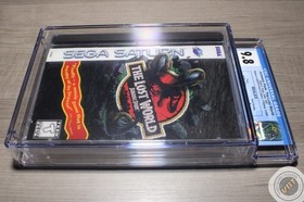 CGC 9.8 A+ - The Lost World: Jurassic Park Sega Saturn 1997 NEW!