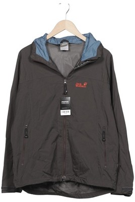 Jack Wolfskin Jacke Herren Anorak Jacket Kurzmantel Gr. L Grau #e4ugj2g