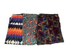 Women  s One Size Lularoe Leggings Lot Of 3 OS