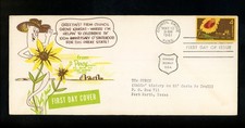 US FDC #1183 Texas Refinery Corp M-36 1961 Council Grove KS Kansas Statehood