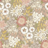 Fd26521_Hannah Floral Mehrfarbig Fine Decor Tapete