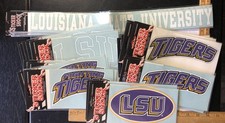 Lot Of 25 LSU Tigers Logo Prism Decal Sticker NCAA College Football