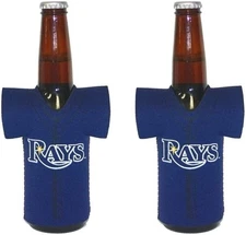 Tampa Bay Rays Neoprene Bottle Beverage Insulator, Jersey Style, Cooler, 2...