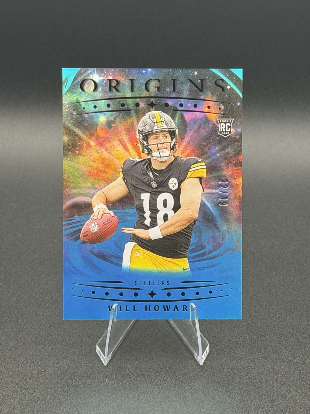 2025 Panini Origins - Will Howard #120 Blue (RC)  /99