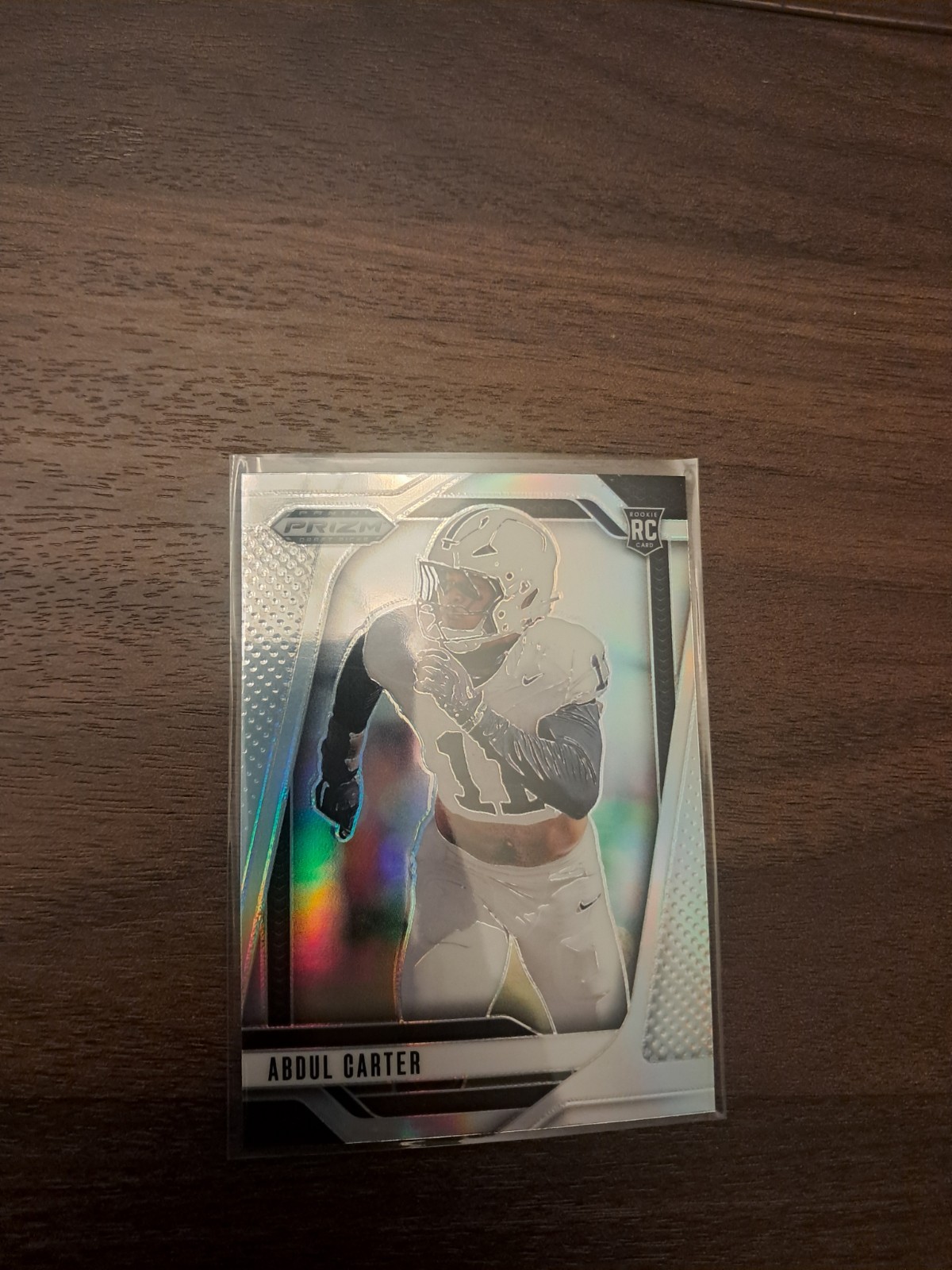 Abdul Carter 2025 Panini Prizm Draft Picks RC Silver Prizm #102 Penn State