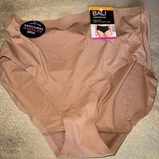 207X01 Bali DFEL61 Women's Comfort Revolution EasyLite Brief Underwear Brown Tan