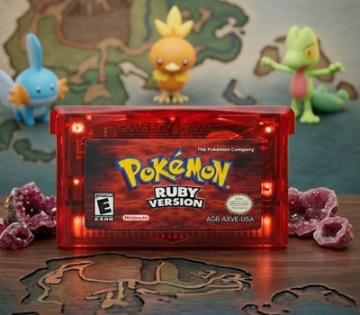 Pokémon Ruby Version for Game Boy Advance Cartridge  Classic Adventure Game  