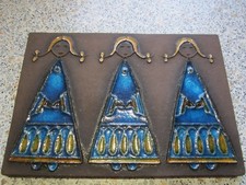 DIETLINDE HEIN, KNABSTRUP, D&auml;nemark, Wandrelief, Glasiertes Steinzeug,