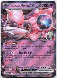 Team Rocket's Mewtwo ex 081/182 Double Rare Destined Rivals