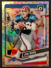 2023 Panini Donruss Optic Jim Kelly Fire Emoji Prizm #21