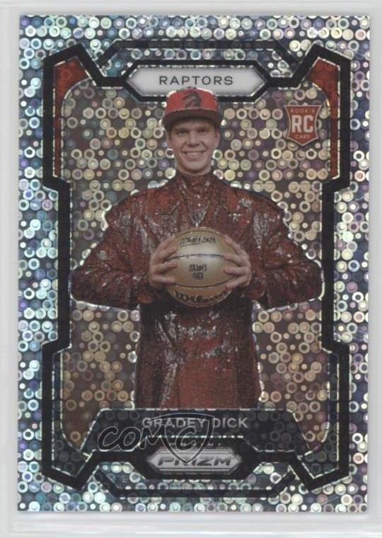 2023-24 Panini Prizm Variation Fast Break Gradey Dick #134 Rookie RC 19jh
