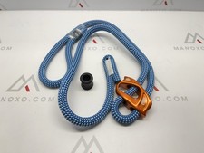 Petzl, Connect Adjust Lanyard Blue, Adjustable Single Lanyard for Clim