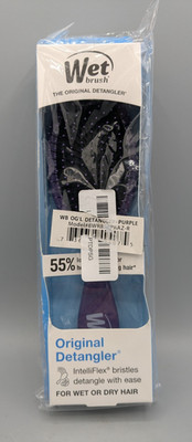 Wet Brush The Original Detangler - Purple - for Wet or Dry Hair BRAND NEW