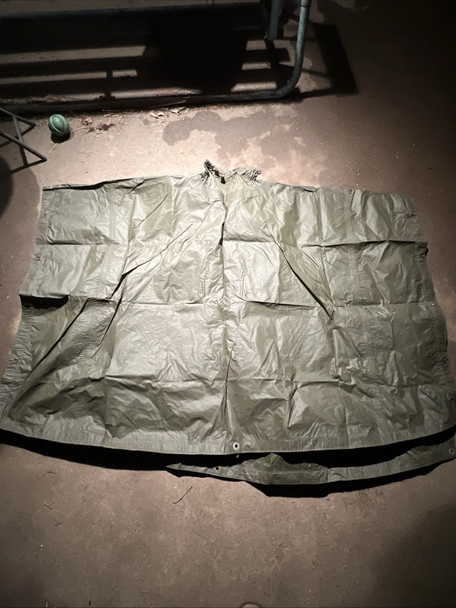 Vietnam Poncho In Original Vietnam War Personal & Field Gear for