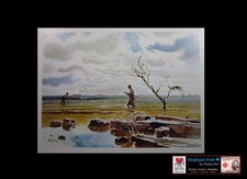 John Cowan Black Bass Fishing Falcon Dam Roma with Short Story Texas 9x11" Print